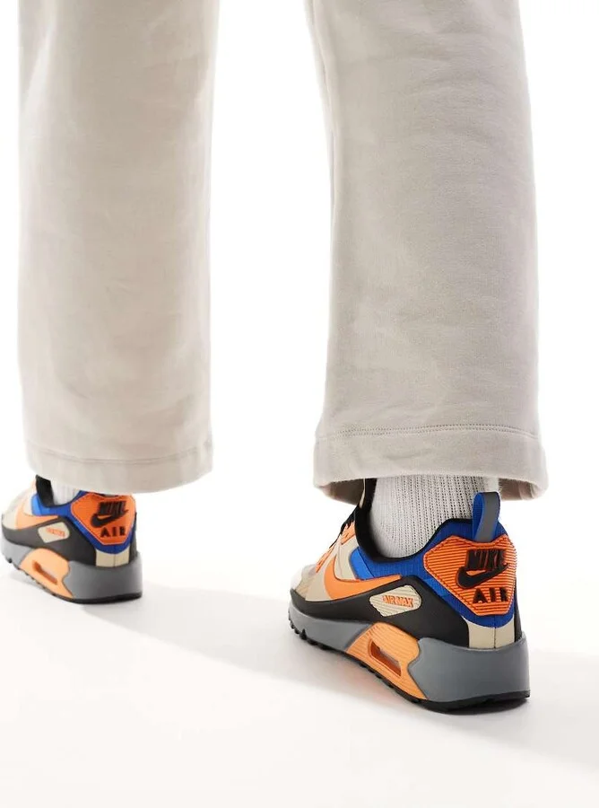 Nike Air Max 90 Drift sneakers in beige and orange - Image 3
