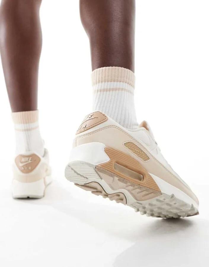 Nike Air Max 90 sneakers in beige - Image 3