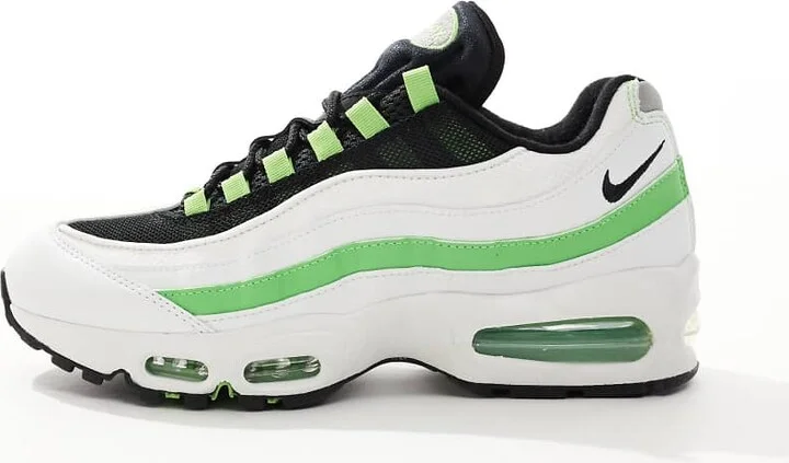 Nike Air Max 95 OG sneakers in light gray and green - Image 2