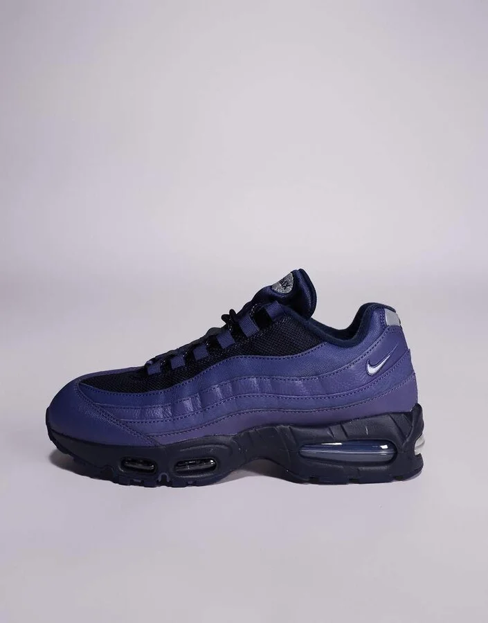 Nike Air Max 95 OG sneakers in purple & gray - Image 2