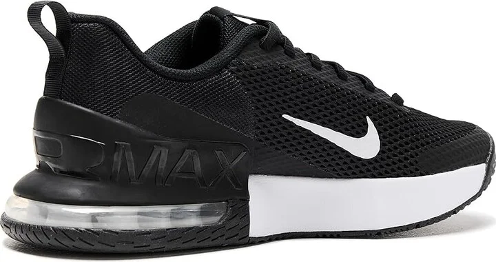 Nike Air Max Alpha Trainer 6 Men's Cross Training Shoes Black/White/Black : 9 D - Medium, Textile - Image 3
