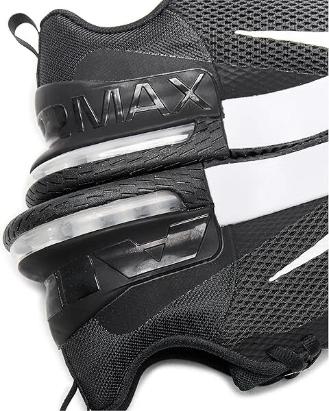 Nike Air Max Alpha Trainer 6 Men's Cross Training Shoes Black/White/Black : 9 D - Medium, Textile - Image 7