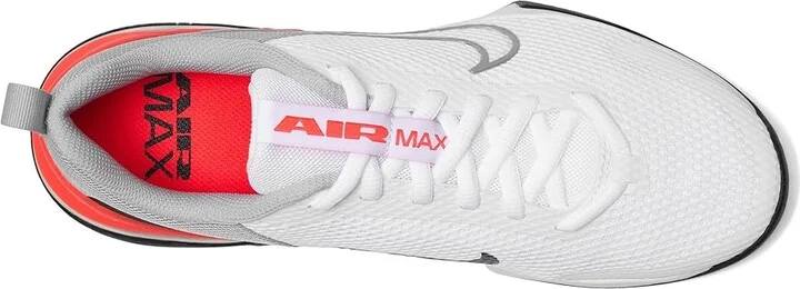 Nike Air Max Alpha Trainer 6 Men's Cross Training Shoes Light Smoke Grey/Particle Grey/White/Black : 11 D - Medium, Textile - Image 2