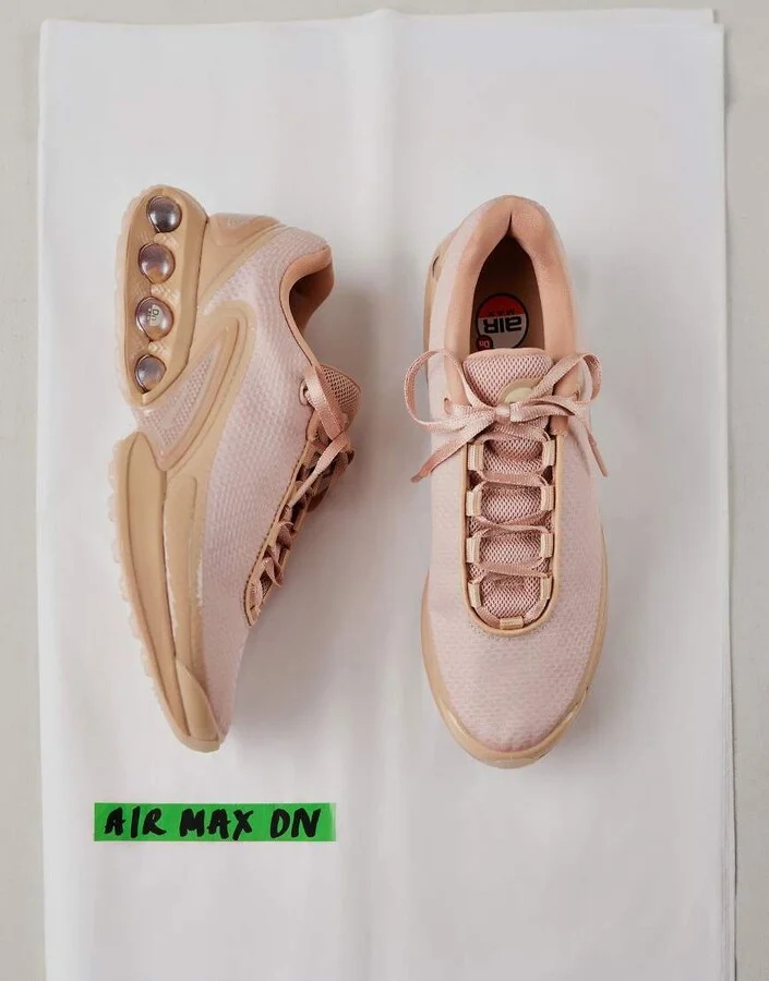 Nike Air Max DN x Isamaya French sneakers in beige - Image 3