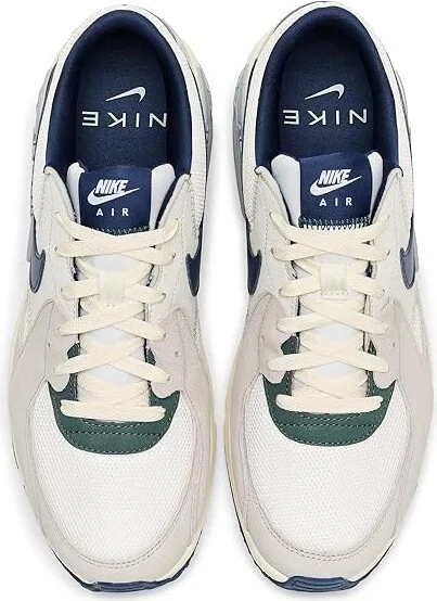 Nike Air Max Excee Men's Shoes Sail/Midnight Navy/Light Iron Orewood : 7.5 D - Medium - Image 2