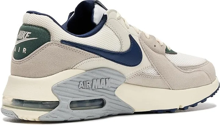 Nike Air Max Excee Men's Shoes Sail/Midnight Navy/Light Iron Orewood : 7.5 D - Medium - Image 3