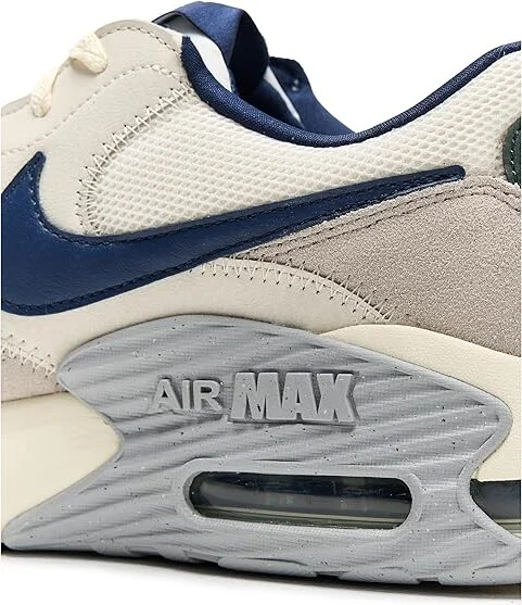 Nike Air Max Excee Men's Shoes Sail/Midnight Navy/Light Iron Orewood : 7.5 D - Medium - Image 7