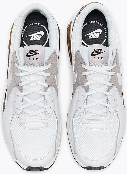 Nike Air Max Excee Men's Shoes Summit White/Summit White/Light British Tan : 7.5 D - Medium - Image 2