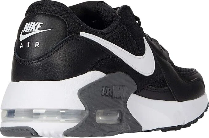 Nike Air Max Excee Women's Shoes Black/White/Dark Grey : 5 B - Medium, Leather/Textile - Image 4