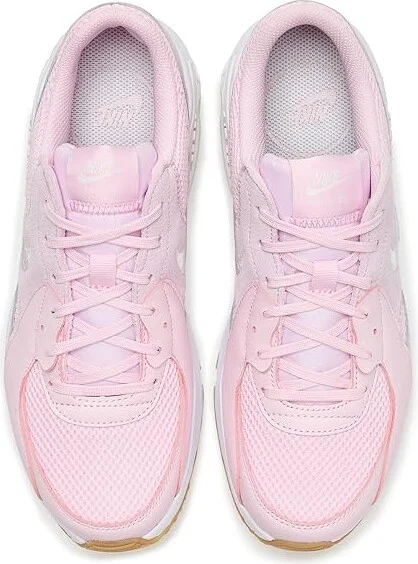 Nike Air Max Excee Women's Shoes Pink Foam/Summit White/Platinum Violet : 7 B - Medium, Leather/Textile - Image 2