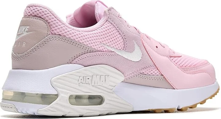 Nike Air Max Excee Women's Shoes Pink Foam/Summit White/Platinum Violet : 7 B - Medium, Leather/Textile - Image 3