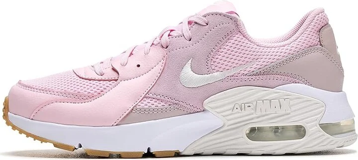Nike Air Max Excee Women's Shoes Pink Foam/Summit White/Platinum Violet : 7 B - Medium, Leather/Textile - Image 6