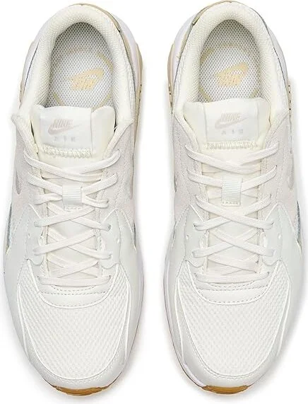 Nike Air Max Excee Women's Shoes Sail/Light Orewood Brown/Team Gold : 5 B - Medium, Leather/Textile - Image 2