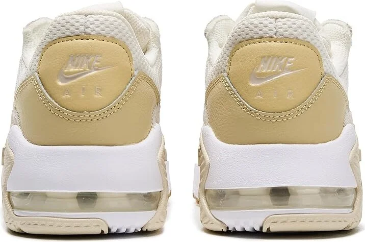 Nike Air Max Excee Women's Shoes Sail/Light Orewood Brown/Team Gold : 5 B - Medium, Leather/Textile - Image 5