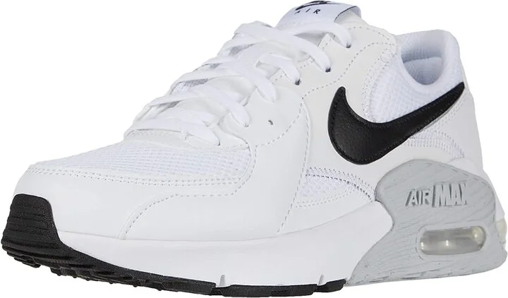 Nike Air Max Excee Women's Shoes White/Black/Pure Platinum : 5 B - Medium, Leather/Textile - Image 2