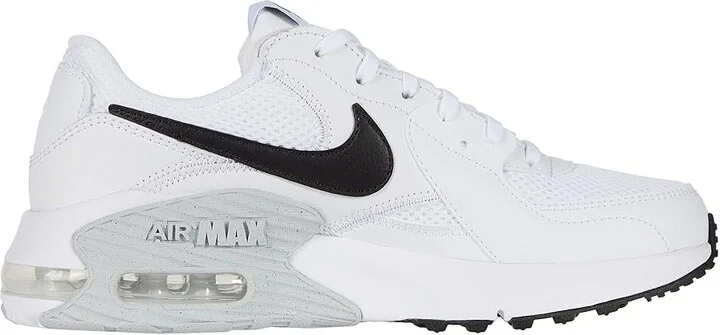Nike Air Max Excee Women's Shoes White/Black/Pure Platinum : 5 B - Medium, Leather/Textile - Image 8