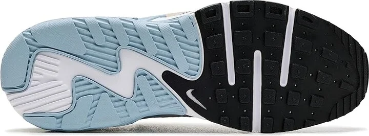 Nike Air Max Excee Women's Shoes White/Light Armory Blue/Ashen Slate/Black : 11.5 B - Medium, Leather/Textile - Image 4