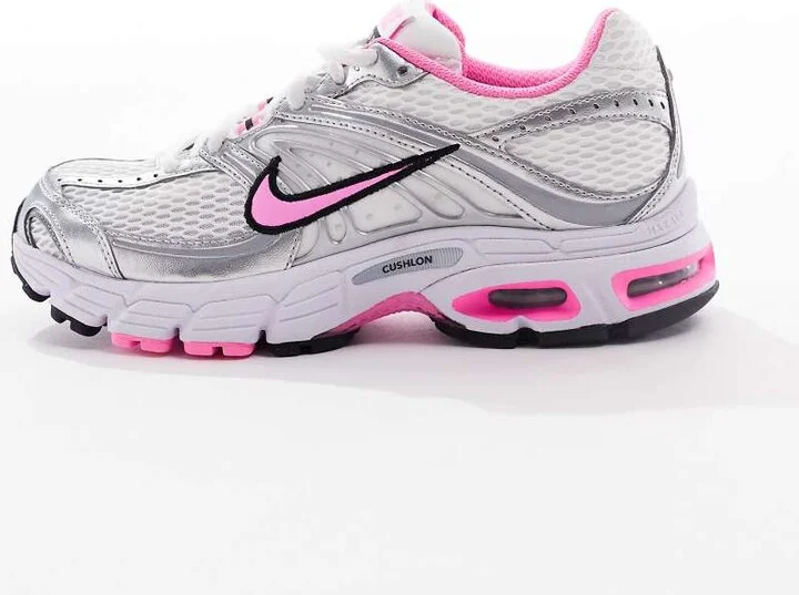 Nike Air Max Moto 2K sneakers in white and pink - Image 2