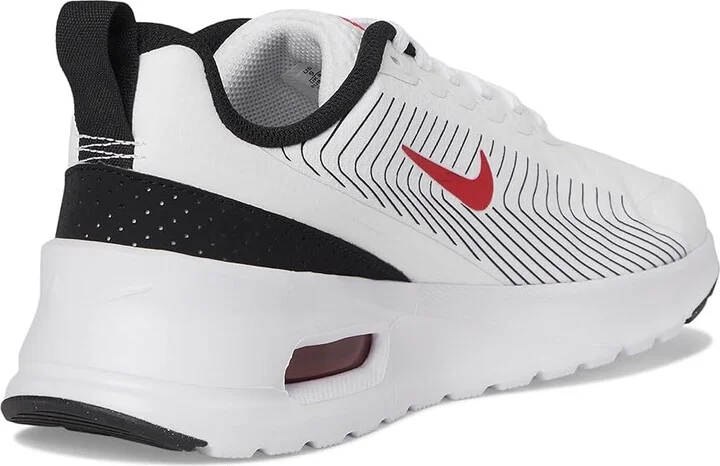 Nike Air Max Nuaxis Men's Shoes White/University Red/Black/White : 12 D - Medium, Synthetic - Image 4