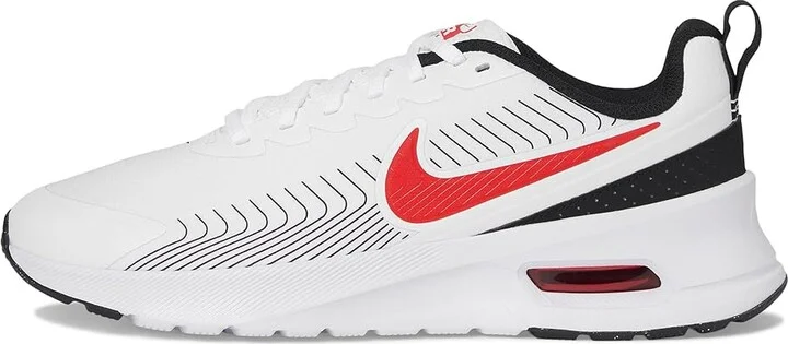 Nike Air Max Nuaxis Men's Shoes White/University Red/Black/White : 12 D - Medium, Synthetic - Image 6