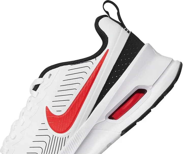 Nike Air Max Nuaxis Men's Shoes White/University Red/Black/White : 12 D - Medium, Synthetic - Image 7