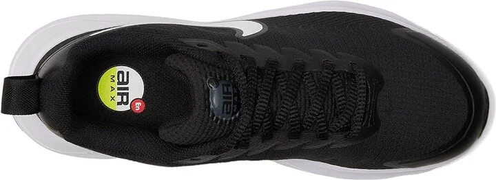 Nike Air Max Nuaxis Women's Shoes Black/White/Dark Grey/Comet Red : 10.5 B - Medium, Textile - Image 2