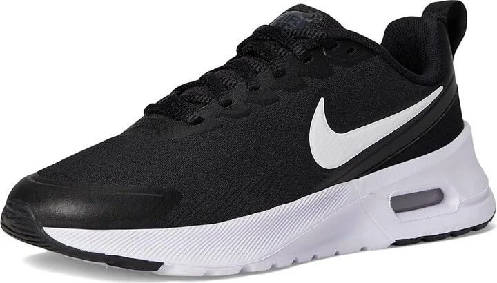 Nike Air Max Nuaxis Women's Shoes Black/White/Dark Grey/Comet Red : 10.5 B - Medium, Textile - Image 5
