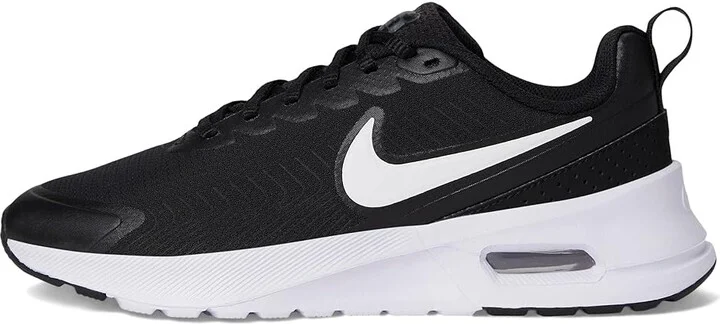 Nike Air Max Nuaxis Women's Shoes Black/White/Dark Grey/Comet Red : 10.5 B - Medium, Textile - Image 6