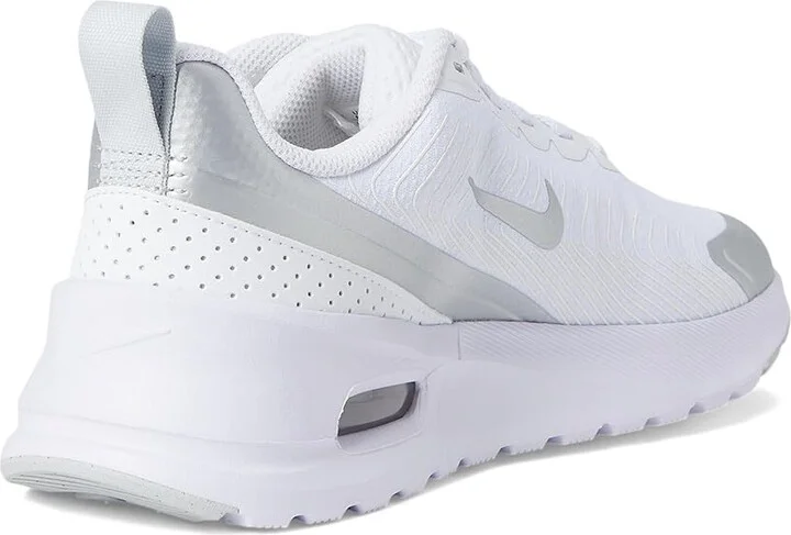 Nike Air Max Nuaxis Women's Shoes White/White/Pure Platinum : 10 B - Medium, Textile - Image 4
