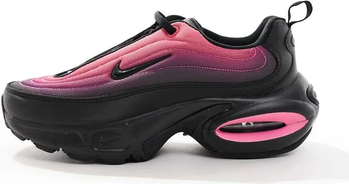 Nike Air Max Portal sneakers in black and pink - Image 2