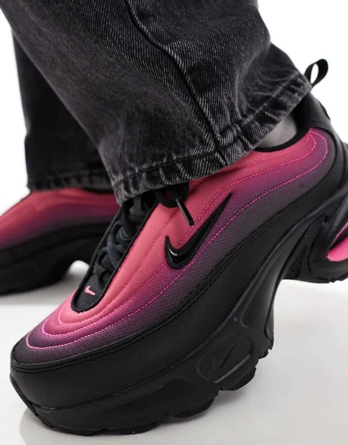 Nike Air Max Portal sneakers in black and pink