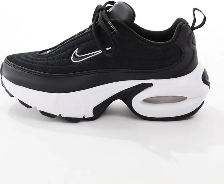 Nike Air Max Portal sneakers in black and white - Image 2