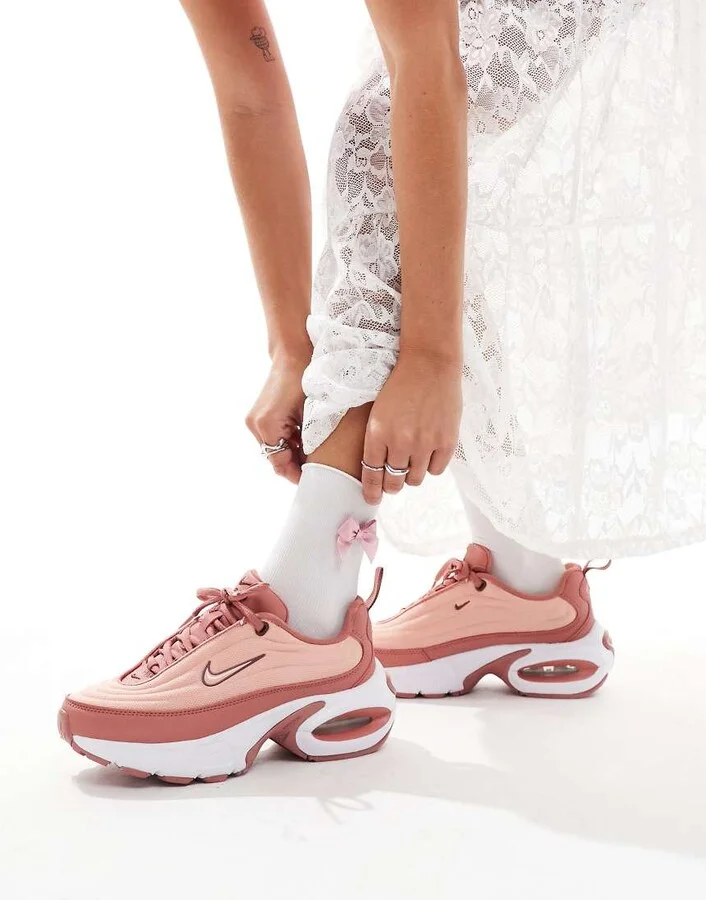 Nike Air Max Portal sneakers in pink and white