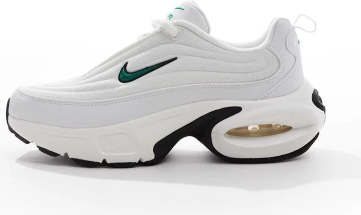 Nike Air Max Portal sneakers in white and green - Image 2