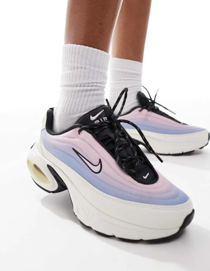 Nike Air Max Portal sneakers in white and pink - Image 3
