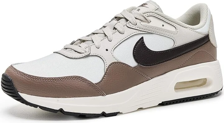 Nike Air Max SC Men's Shoes Sail/Velvet Brown/Light Bone/Mink Brown : 8 D - Medium, Leather