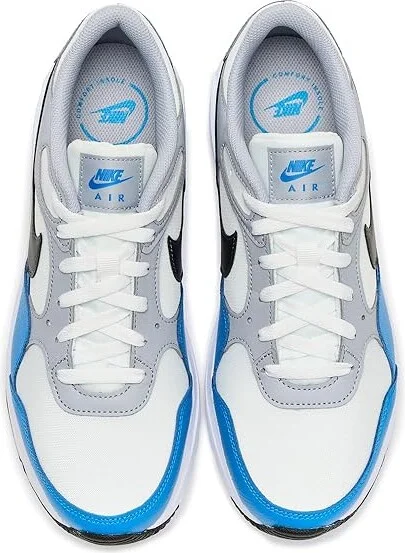Nike Air Max SC Men's Shoes Summit White/Anthracite/Light Photo Blue : 9 D - Medium, Leather - Image 2