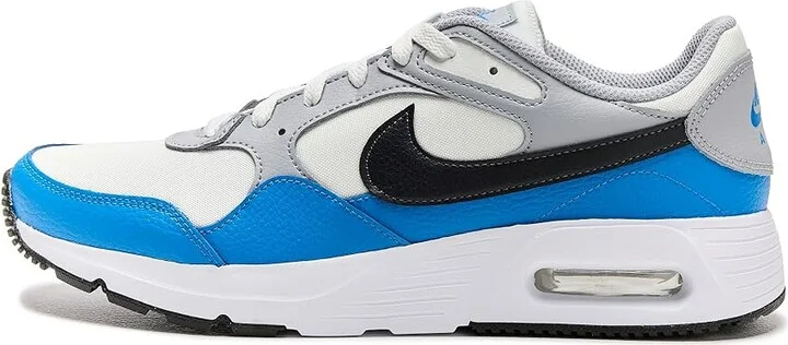 Nike Air Max SC Men's Shoes Summit White/Anthracite/Light Photo Blue : 9 D - Medium, Leather - Image 6