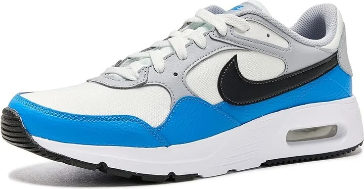 Nike Air Max SC Men's Shoes Summit White/Anthracite/Light Photo Blue : 9 D - Medium, Leather