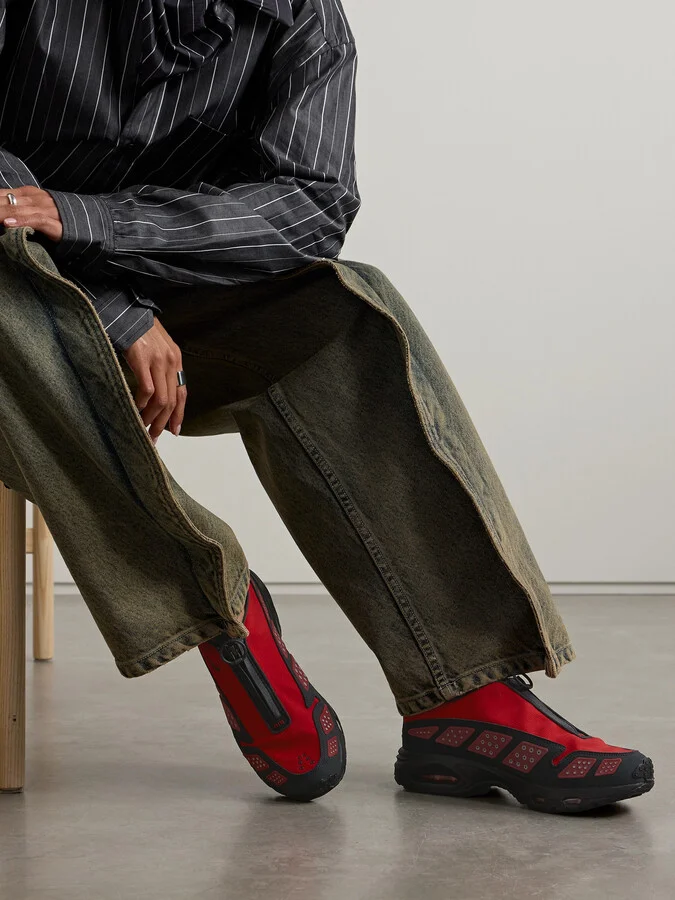 Nike - Air Max Sndr Gtx Rubber-trimmed Gore-tex®-ripstop Sneakers - Red - Image 2