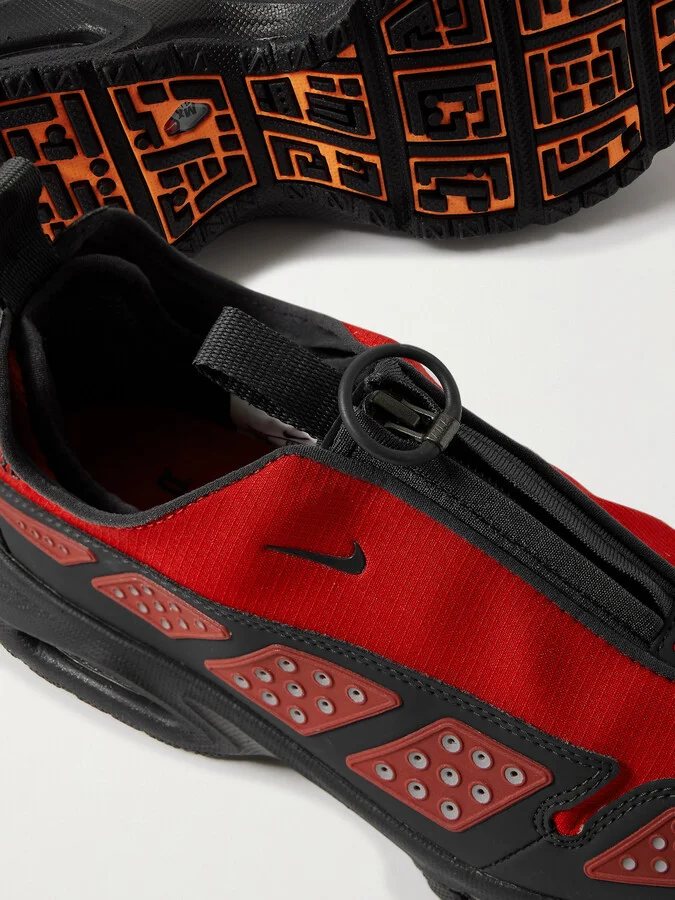 Nike - Air Max Sndr Gtx Rubber-trimmed Gore-tex®-ripstop Sneakers - Red - Image 4