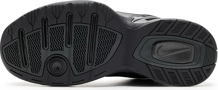 Nike Air Monarch IV Men's Cross Training Shoes Black/Black : 6 D - Medium, Leather/Textile - Image 5