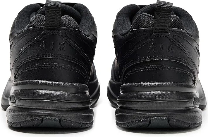 Nike Air Monarch IV Men's Cross Training Shoes Black/Black : 6 D - Medium, Leather/Textile - Image 6