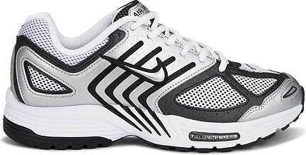 Metallic Silver & White