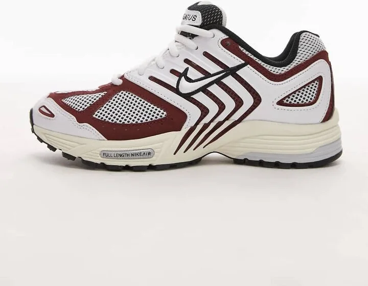 Nike Air Pegasus 2005 sneakers in white and red - Image 2