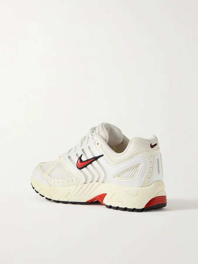 Nike - Air Pegasus 2k5 Leather And Mesh Sneakers - White - Image 3