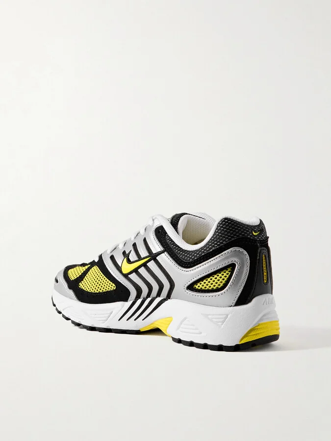 Nike - Air Pegasus 2k5 Leather And Suede-trimmed Mesh Sneakers - White - Image 3