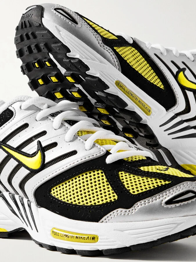 Nike - Air Pegasus 2k5 Leather And Suede-trimmed Mesh Sneakers - White - Image 4