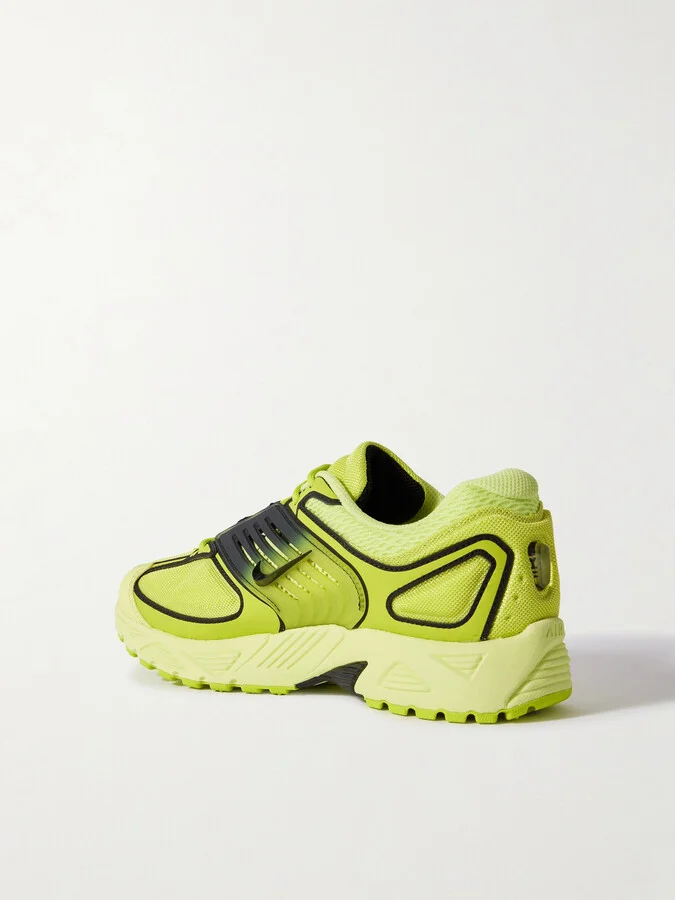 Nike - Air Pegasus Wave Rubber-trimmed Mesh Sneakers - Green - Image 3