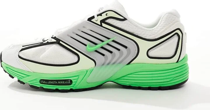 Nike Air Pegasus Wave sneakers in white and green - Image 2